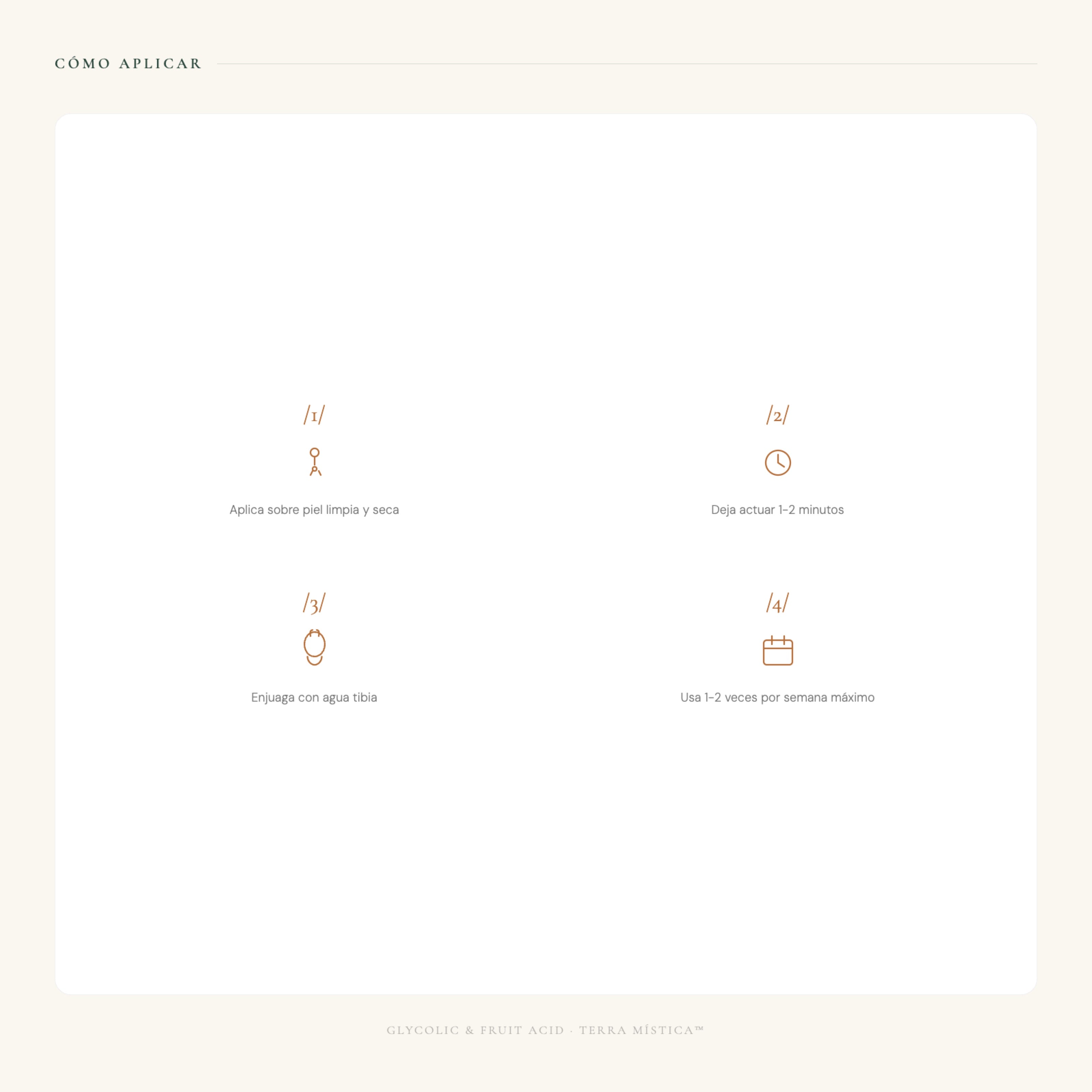 Glicolic & Fruit Acid