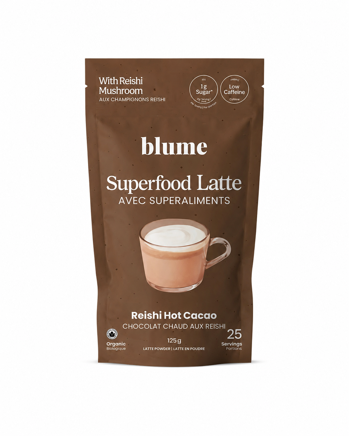Cacao caliente con Reishi