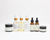 Terra Mistica plant-based skincare bundle — 7 natural products including vitamin C serum and anti-aging face cream